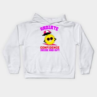 Beauty bloggers inner and outer confidence Kids Hoodie